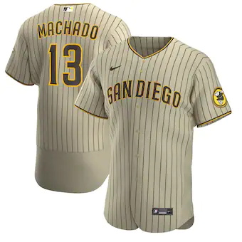 brown san diego padres alternate authentic player jersey_pi